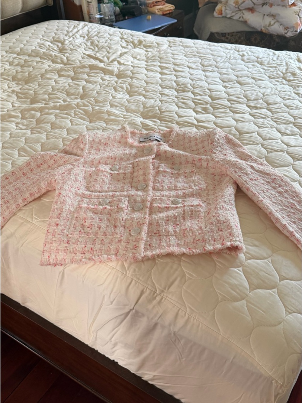 Veronica Beard Olbia cotton-blend tweed jacket - Picture 5 of 5